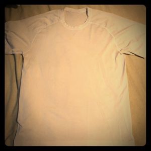 Lulu lemon large white shirt